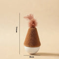 Creative Feather Tumbler Wobbler Bite-resistant Wobbler Design Interactive Cat Relaxed Non-toxic Tumbler Solo Play