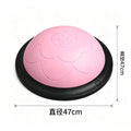 Half Semicircle Bosu Balance Trainer Yoga Ball for Home Gym Fitness Fat Burning Core Training Professional Non Slip Stepping