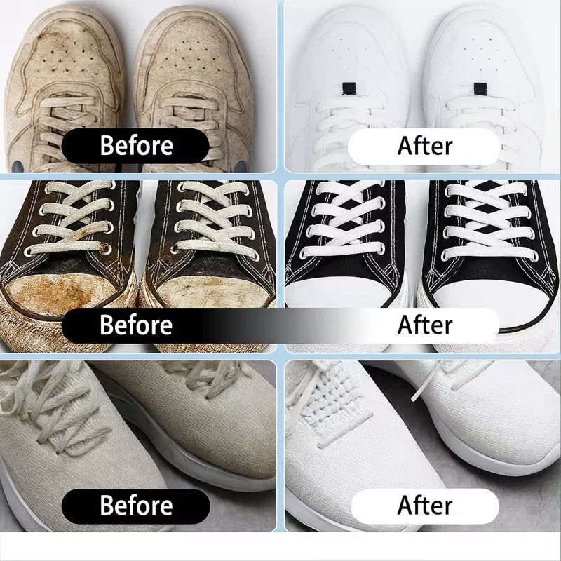 IFUBO 100ml Woolen Snow Boot Cleaner Spray, Stain Remover for White Sneakers and Suede Shoes, No Water Washing Required