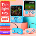 Handheld Game Console 3.5 inch G7 666 in 1 Portable Retro Student Card Machine Portable Retro Nostalgic Games Console