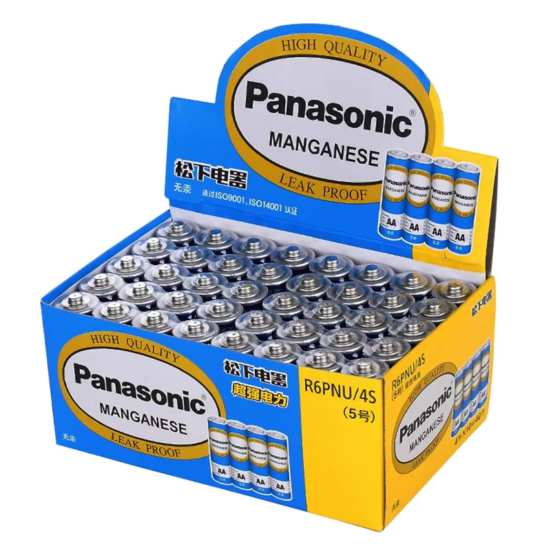 Panasonic LR6 LR03 AA AAA 1.5V Alkaline Batteries Long-Lasting Leakproof Dry Battery for Remote Control Camera Flashlight Wirele