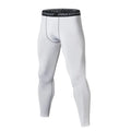 Men's Leggings Compression Pants Sports Leggings Basketball Quarter Shorts Quick Drying Running Training Stretch Fitness Pants