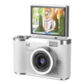 High-Definition HD Digital Camera Flip Screen 8X Digital Zoom Kids Photography Toy 4K 48MP Led Flash Light Video Camcorder CCD