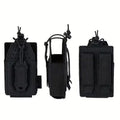 Open-Top Interphone Hanging Bag Walkie-talkie Holder Multi Function Tactical Mini Radio Pouch Holster