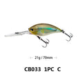70mm/21g 75mm/22.5g Crankbait Fishing Lures Artificial | SAMAG
