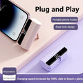 VIVO 500000mAh Mini Capsule Power Bank 2 in 1 Ultra Fast Charging Portable External Battery Powerbank For iPhone Android 2026