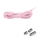 1/2/4 pairs Semicircle No Tie Shoelaces Elastic Sneakers shoelace Metal Lock Lazy Laces for Kid and Adult One size fits all shoe