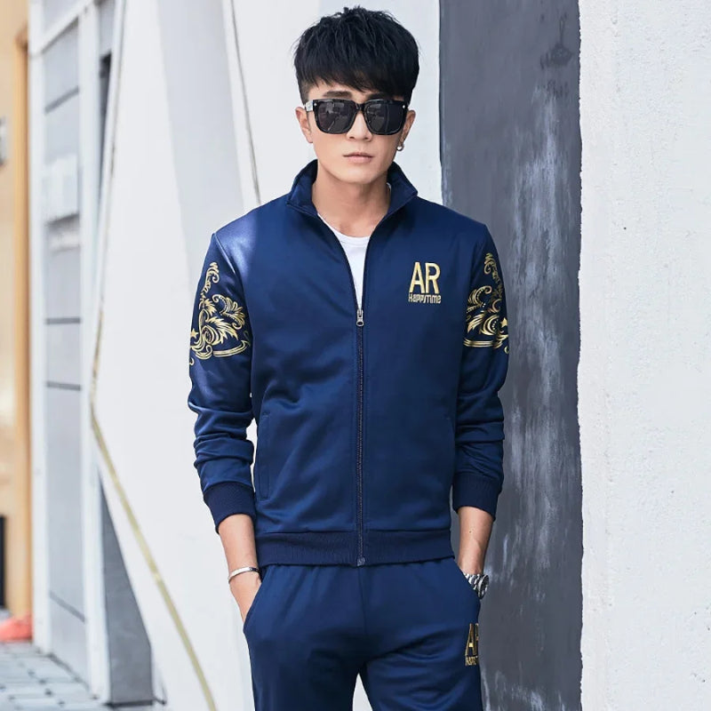 Plus Size 5XL 6XL Men's Tracksuit Autumn Clothes | SAMAG