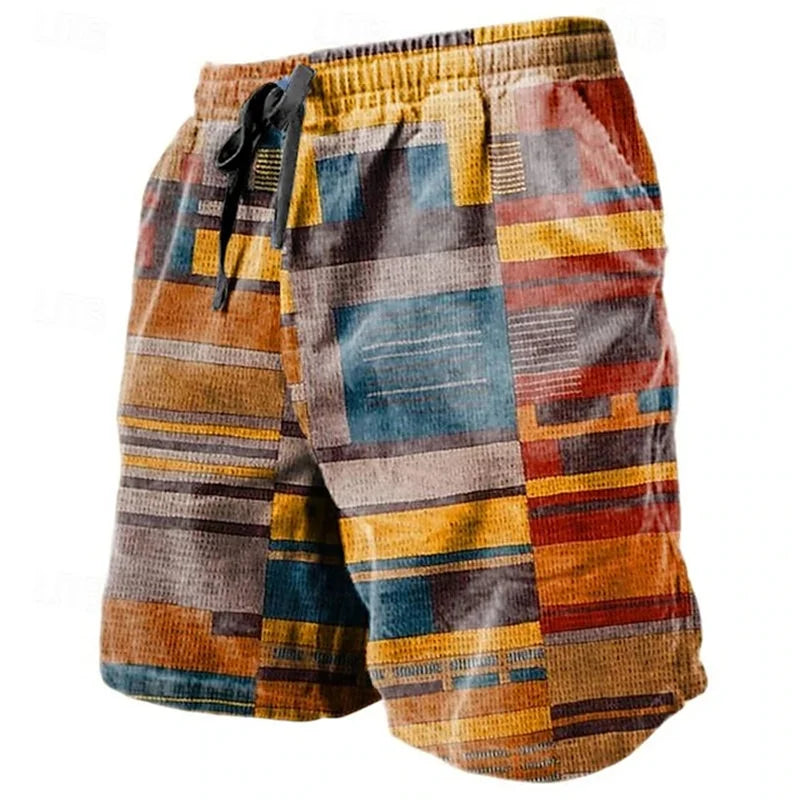 Ethnic Totem 3D Printed Men's Beach Pants Summer | SAMAG