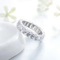 Modian New 100% 925 Sterling Silver Classic Oval Sparkling Finger Ring For Women Luxury AAAAA CZ Wedding Engagement Fine Jewelry