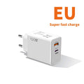 120W Charger Turbo Fast Charging EU US UK Wall Hypercharge Adapter USB 6A Type C Cable For Xiaomi 13 12 11 Ultra Redmi