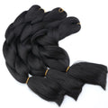 100g 24inch Jumbo Braiding Hair Synthetic Braiding Hair Braid in Hair Extensions Braids Hair for Twist for Daily Cosplay