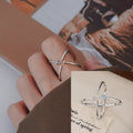 925 Sterling Silve Love Heart Hollowed Out Ring For Women Girl Extremely Fine Korea Ins Jewelry Gift Dropshipping