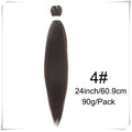Pre Stretched Braiding Hair 26inch Kanealon for Braids Yaki Straight Synthetic Braids Hair Extension Expressions Braiding Hair