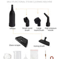 DIVEDEER Handheld Steam Cleaner Automotive Sterilization Disinfection High Temperature Wiper Washer for Floor Kitchen Cars