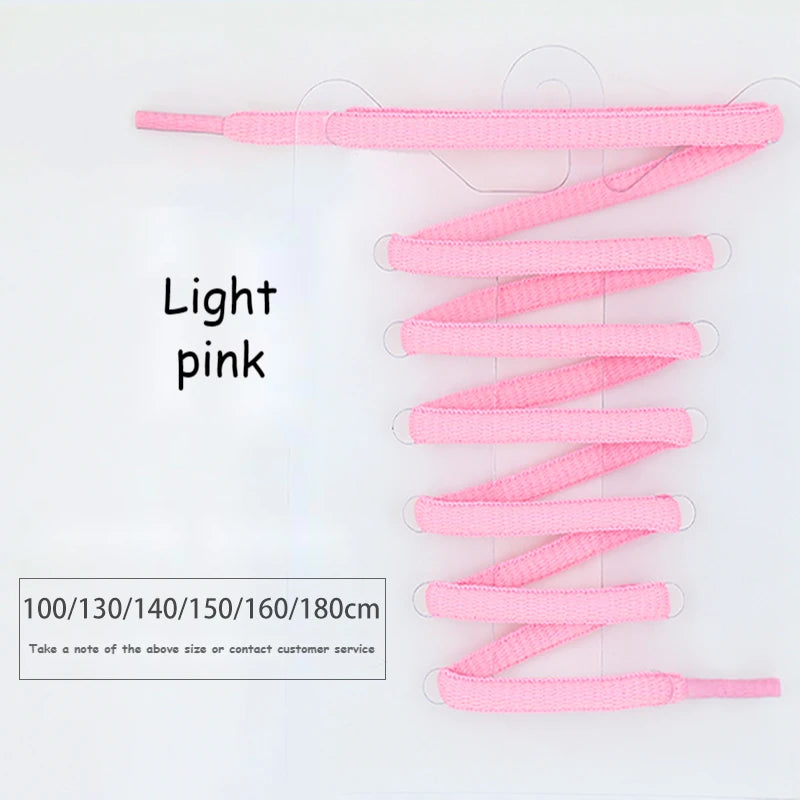 Oval Shoe Laces 24 Color Half Round Athletic Shoelaces for Sport/Running Shoes Shoelace 100/120/140/160/180cm Shoe Strings 1Pair