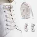 No Tie Shoe Laces Elastic Laces Sneakers Tennis Lock Shoelaces Without Ties Unisex Kids Adult Flat Shoelace Shoe Accessories