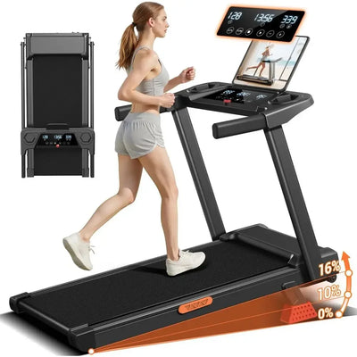 3 - in - 1 Foldable Treadmill with Incline, Portable Design | SAMAG