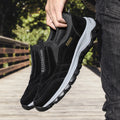 Men's non-slip casual sports shoes wear-resistant hiking shoes Outdoor 2025 fashion comfortable flat walking shoes for men