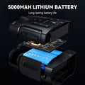 4K Night Vision Binoculars 10x Digital Zoom 7-level Infrared Night Vision Tactical Flashlight Hunting Observation Equipment