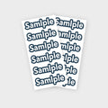 2 Sheets 12pcs Custom Name Stickers for Kids and Adults, Personalized Labels, Ideal for School, Bottles, and Gifts,Easy to Apply