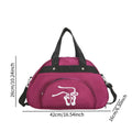 Dance Duffle Bag, Lightweight with Shoe Compartment Girls Garment Shoe Dance for Ballet Dancer