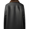 Leather Fur Jacket Men Jacket Winter Leather Coat Men Vintage Classic Leather Jackets High Quality Men