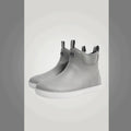 Men Short Ankle Rain Boots Waterproof Lightweight Non Slip Rubber Booties Outdoor Hiking Camping Fishing Garden Work Water Shoes