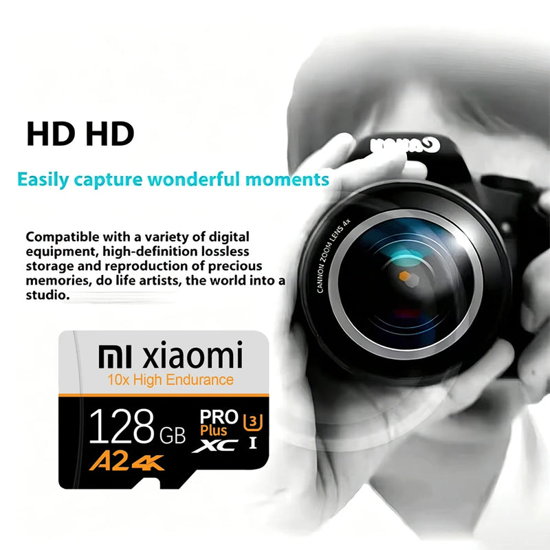 Hot Sale SD Card 128GB Flash Memory Card Class 10 High Speed Memoria TF Card Micro Card 256GB 512GB For Xiaomi Nintendo Switch