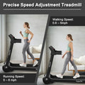 Space - Saving Electric Treadmill with App Control - View 6 | SAMAG