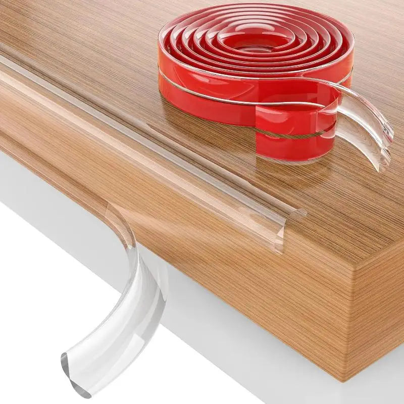 New Table Edge Guard Furniture Corner Protector Strip Self Adhesive Transparent Kids Collision Proof Soft Bumper Baby Safety