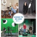 290cm Air Pressure Tripod Bearing 10kg for Camera Stainless Steel Light Stand For Ring Light Live Youtube and Photography Soft