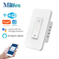 3 Way US WiFi Dimmer Switch Smart LED Light 110V Dimmable Switches Netural Wire Required Remote Control For Alexa Google Home