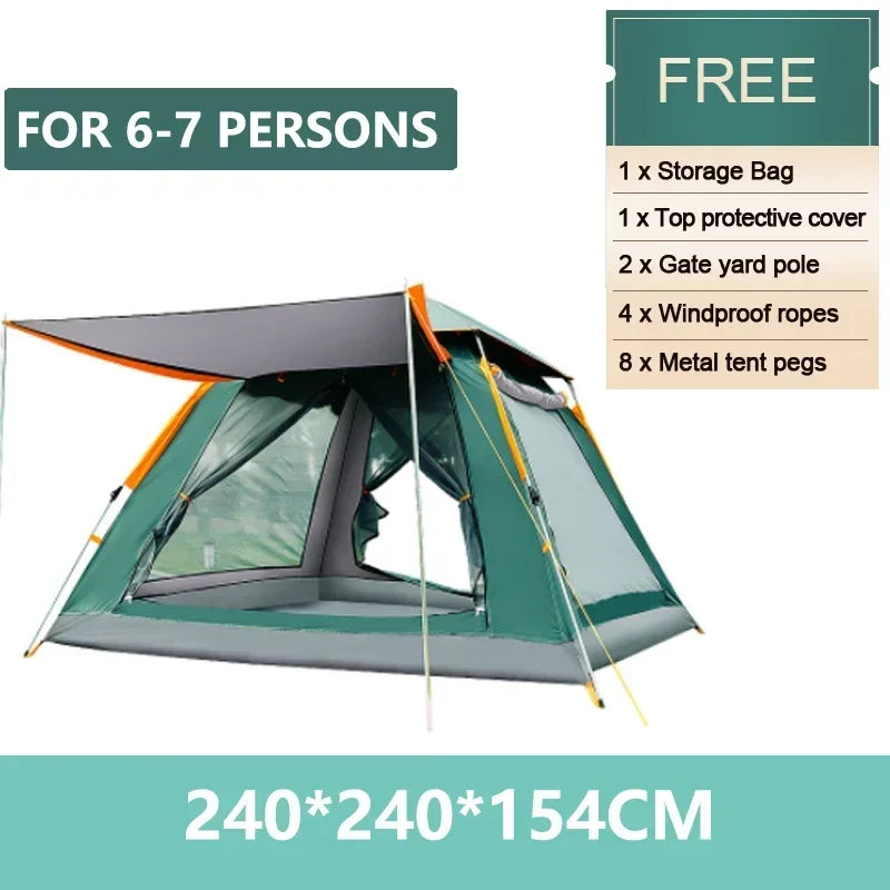 Goture Portable Automatic Pop Up Beach Tent, UV - View 10 | SAMAG