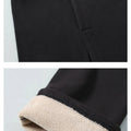 2026 Winter Men's Blue Thermal Long Underwear Pants Polyester and Spandex Blend Fabric for Warmth Asian Sizes XL-6XL