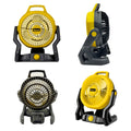 VIVSSO 12 Inch Fan 3 Speed Adjustable Outdoor Camping Table Portable Air Circulators For Dewalt 20V Battery - View 4 | SAMAG