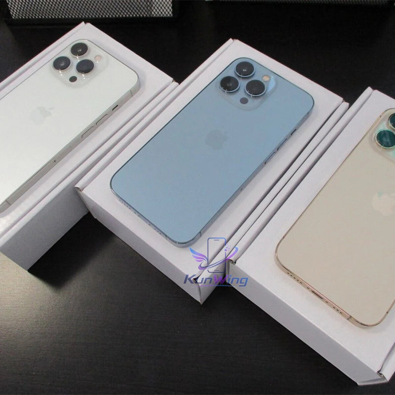 iPhone 13 pro A2483 6GB RAM 128/256/512GB ROM 5G 6.1' 12MP A15 Bionic Super Retina XDR OLED Face ID NFC eSIM iOS Mobile Phone