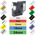 6/9/12/19/24mm 45013 Tape Compatible for Dymo D1 45013 | SAMAG