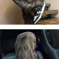 Wide leg pants Men's Vintage Geometric Knitted jacquard pants Casual Straight  Pants Ethnic Tribal Style Winter Trousers man
