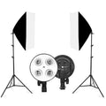 Selens Photography Softbox Lighting Kit Four Lamp Softbox Kit 50x70CM Soft Box Equipment Base Photo Studio Kit Shooting софтбокс