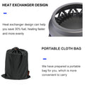 Widesea Camping Cooking System with Heat Exchanger Outdoor Gas Burner Stove Tourist Pot Set Cup Tableware Cookware Tourism Hike