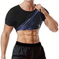 Men's Sauna Suit Shirt - Heat Trapping Sweat Compression Vest, Shapewear Top, Gym Exercise Versatile Shaper Waist Trainer