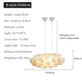 Modern Floating Cloud Led Pendant Light Living Dining Room Chandelier Lighting Bedroom Lampara Restaurant Hanging Lamp Luminaire