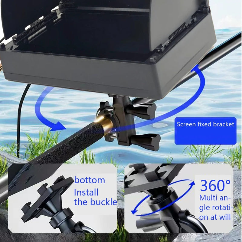 6" 4K Touch Screen Underwater Fish Finder 220° 1080P | SAMAG