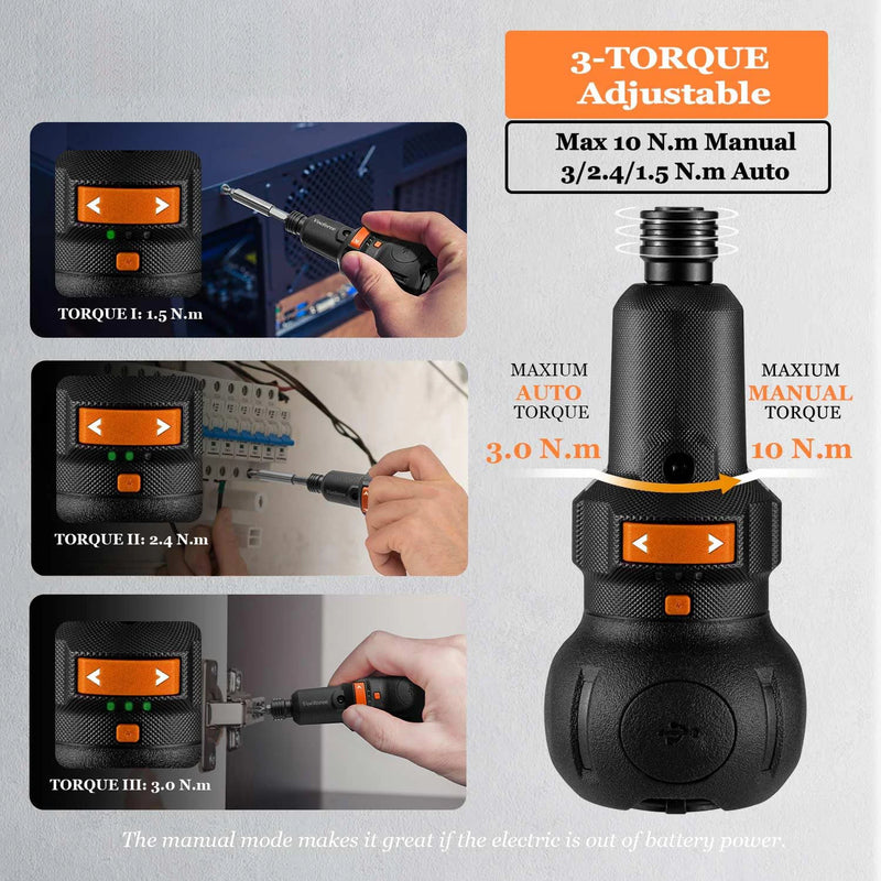 Cordless Electric Screwdriver Rechargeable 800mah Lithium Battery Mini Drill 3.6V Power Tools Set Household - View 2 | SAMAG