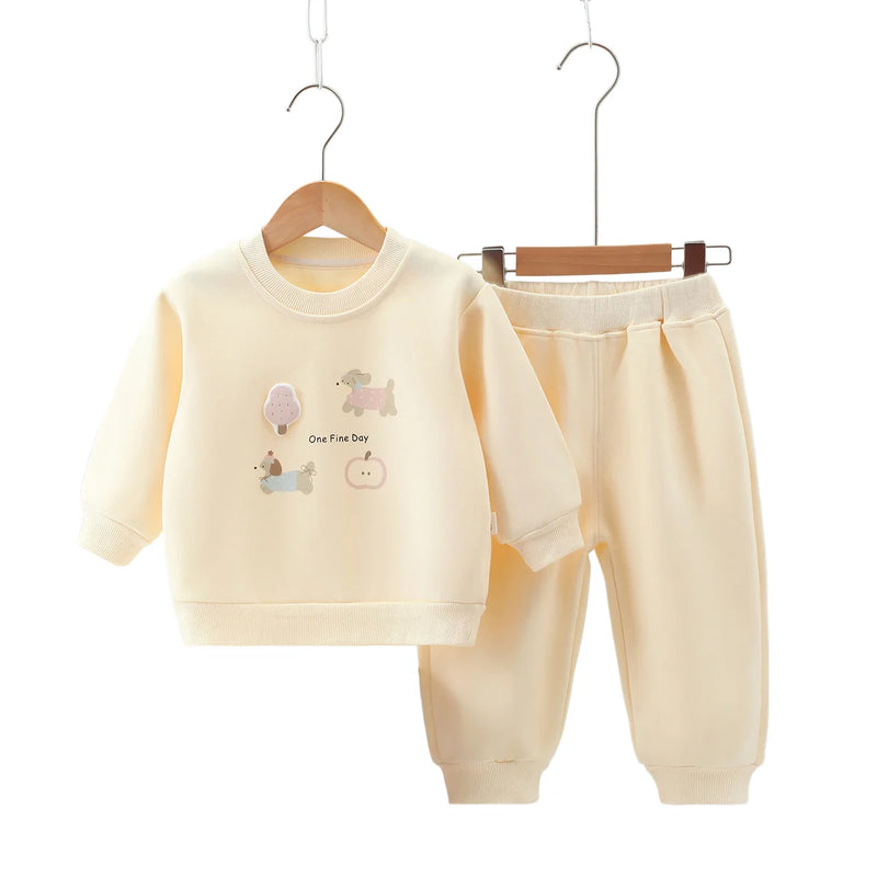 1-5Y Autumn Kids Casual Sets And Outfits Girls Boys | SAMAG