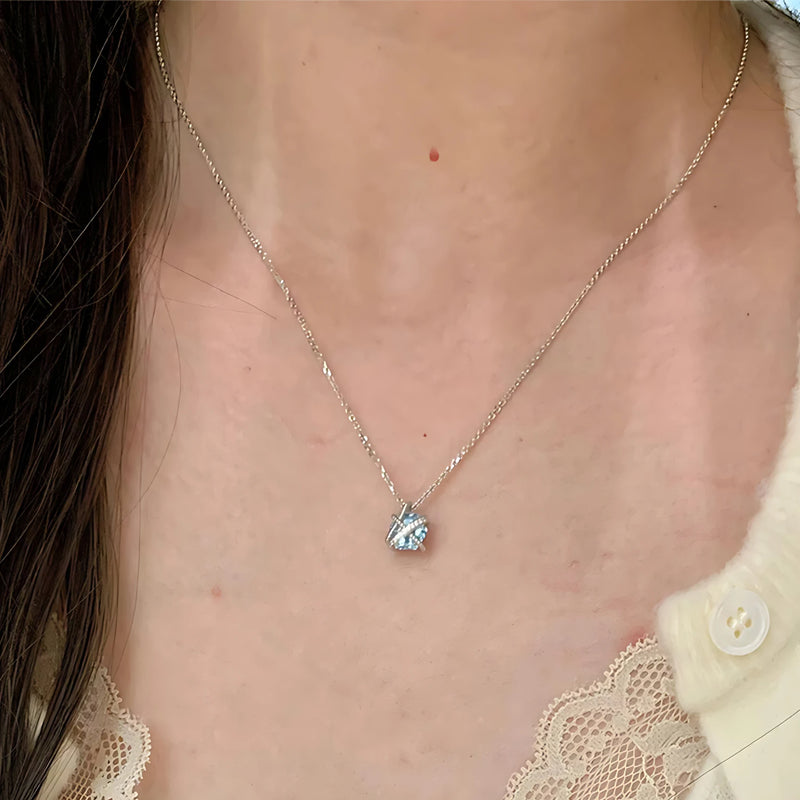 VENTFILLE 925 Sterling Silver Bead Geometry Necklace | SAMAG