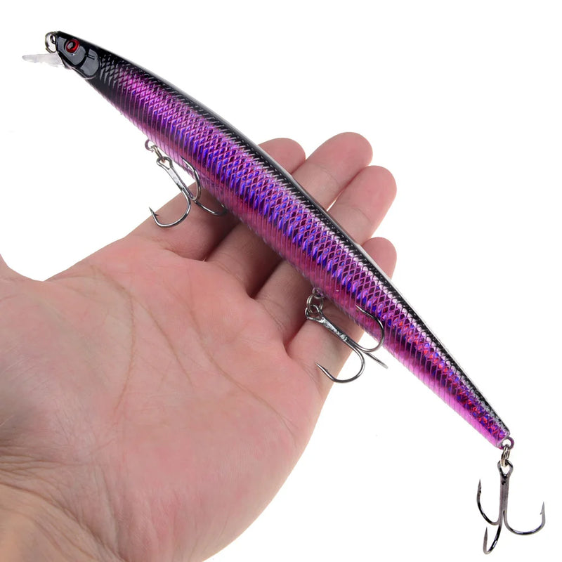 16 Colors 18cm 24g Minnow Fishing Lure Laser Crankbait | SAMAG