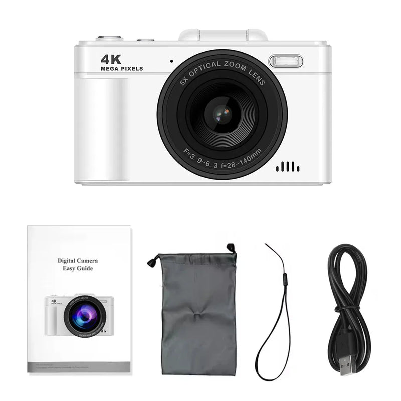 Digital Camera 4K 64MP HD 18X Zoom Autofocus Retro - Visuel 7 | SAMAG