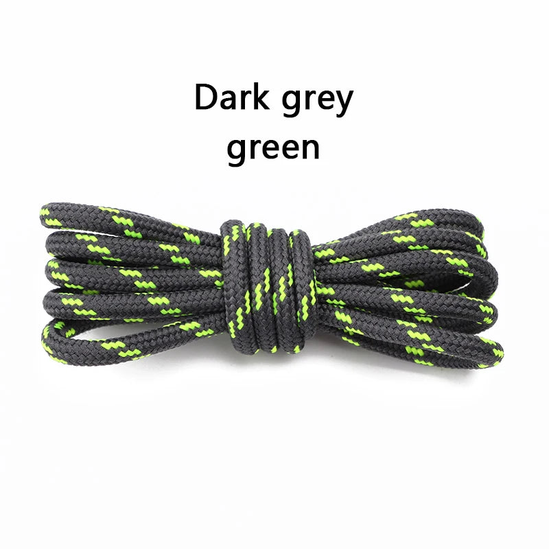 Outdoor Sports Round Shoelaces Durable Polyester Shoe laces Baskets Boots Laces for Shoes 100/120/140/160cm Shoe Accessories